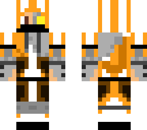 orange cyborg