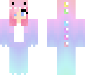 pink hair dino onesie