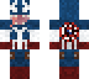 venomized captain america