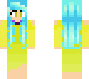 yellow dress girl
