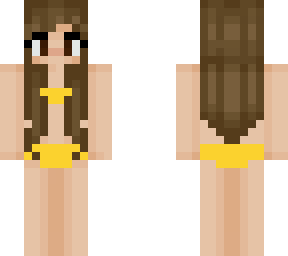 yellow swim suit