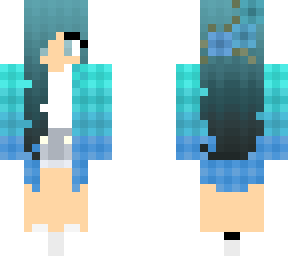 blue flower crown girlie