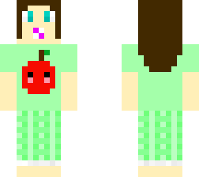 cute little baby in apple pajamas