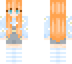 cute pastel redhead