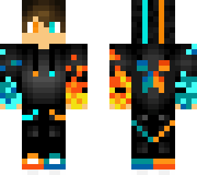 fire and ice with hood