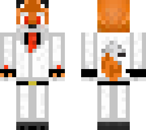 fox with light suit