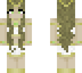 golden goddess green