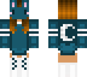hoodie girl with mask