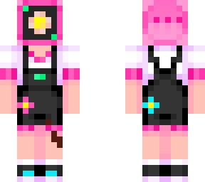 kawaii computer head girl