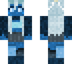 little blue lady