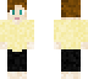 my skin with yellow shirt