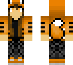 orange fox girl