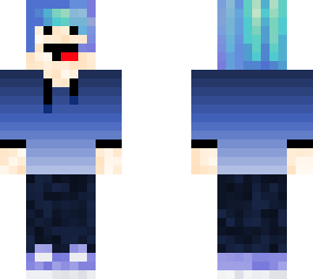 pastel haired oc 1st skin