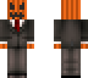 pumpkin in a suit
