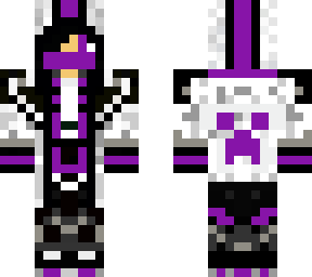 purple assassin creeper | Minecraft Skin