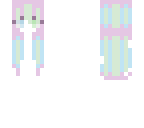 shining legends - light pink-blue-green hair base