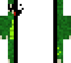 split lizard blank man