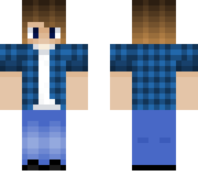 blue flannel dude