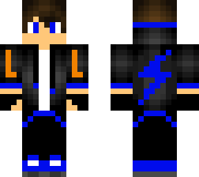 blue hoodie