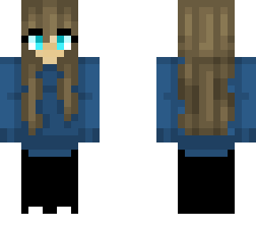 blue sweater girl