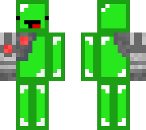 emerald cyborg skeppy