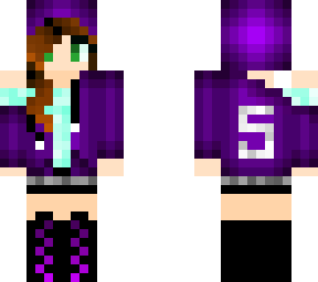 girl-s (purple hoodie)