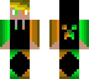 green/orange dj hoodie guy