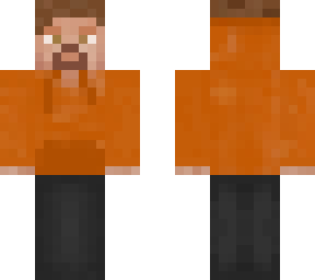 orange hoodie guy