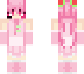 pic Sakura Hatsune Miku Minecraft Skin minecraft skins