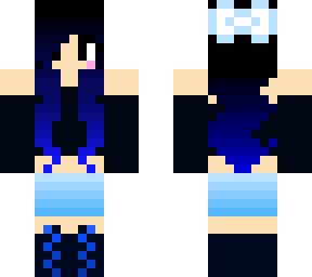 blue girl