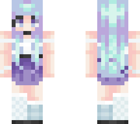 blue girl edit