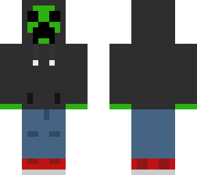 creeper in hoodie