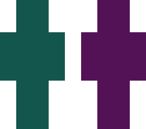 dark color cube