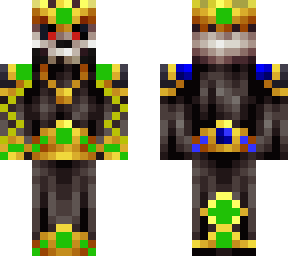 edit to: emerald skeleton king