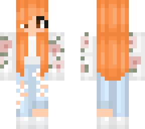 ginger flower girl variation