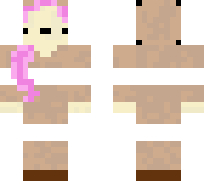 pink haired bear derp