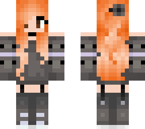 pretty ginger goth girl variation