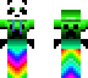 rainbow panda