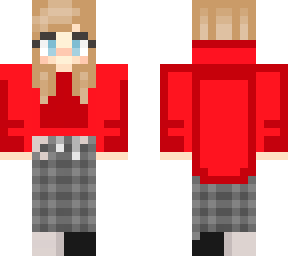 red sweater
