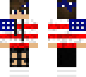 american flag skin