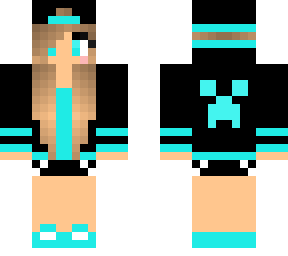 aqua creeper girl
