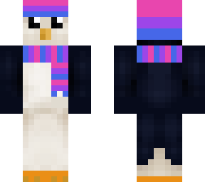 bi pride penguin