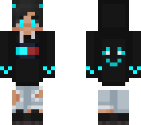 blue hooded boy