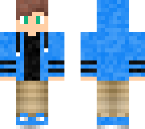 blue hoodied guy
