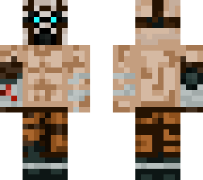 borderlands psycho (with under face)