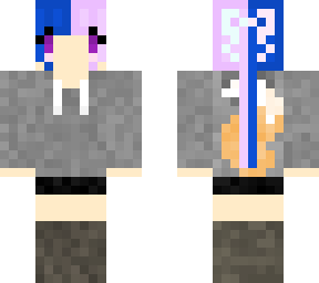 cute ponytail fox girl
