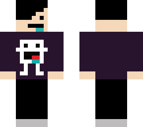 edgy teen with a little bit of derp to him