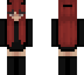 evil red girl