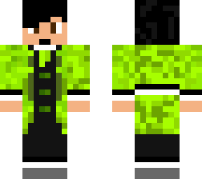 green sparkling guy