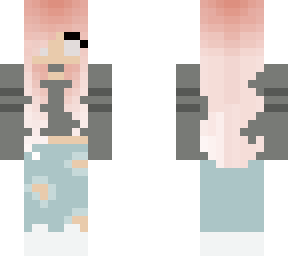 pink hair girl